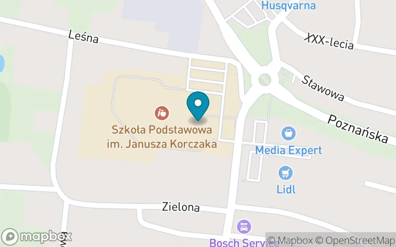 Lokalizacja: Szkoła Podstawowa im. Janusza Korczaka w Sierakowie