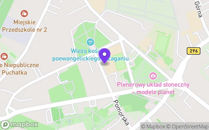 Lokalizacja: Branżowa Szkołaii Stopnia w Zespole Szkół Technicznych i Licealnych w Żaganiu