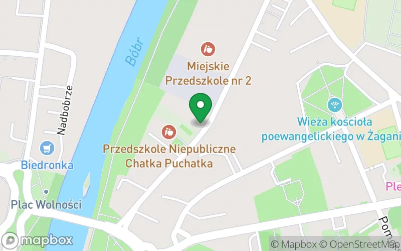 Lokalizacja: Miejskie Przedszkole nr 2 w Żaganiu