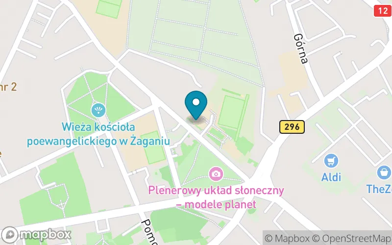 Lokalizacja: Publiczna Szkoła Podstawowa nr 1 im. Jana Brzechwy w Żaganiu