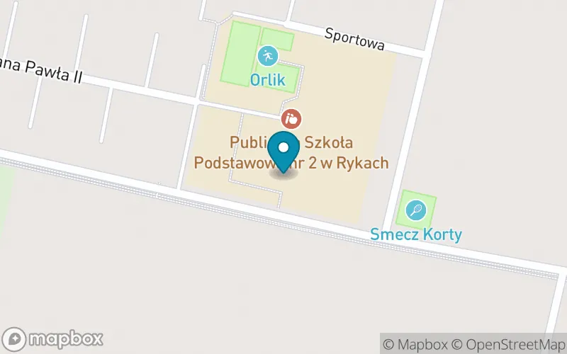 Lokalizacja: Publiczna Szkoła Podstawowa nr 2 w Rykach