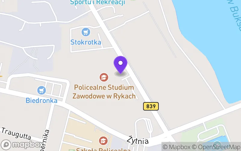 Lokalizacja: Liceum Ogólnokształcące dla Dorosłych w Rykach