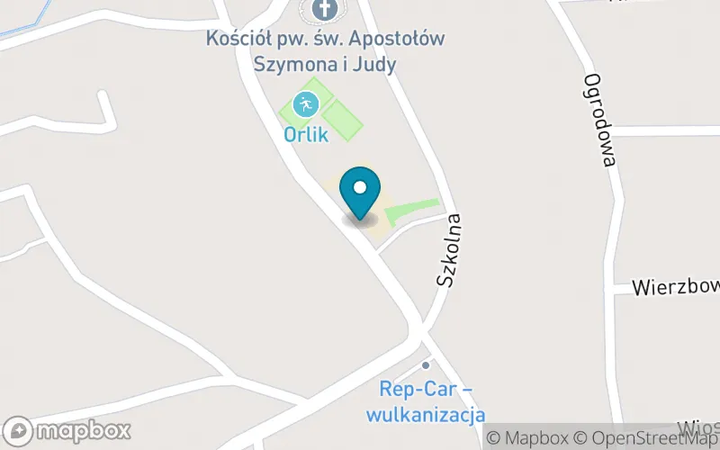 Lokalizacja: Szkoła Podstawowa im. Henryka Sienkiewicza w Jaczowie