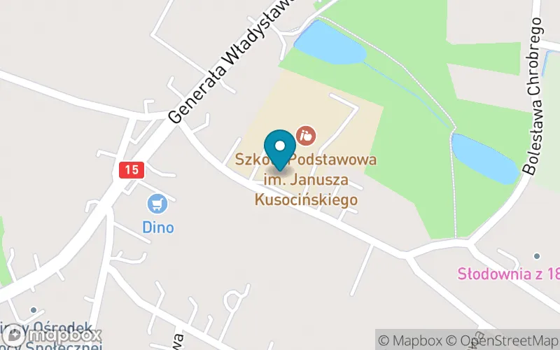Lokalizacja: Szkoła Podstawowa im. Janusza Kusocińskiego
