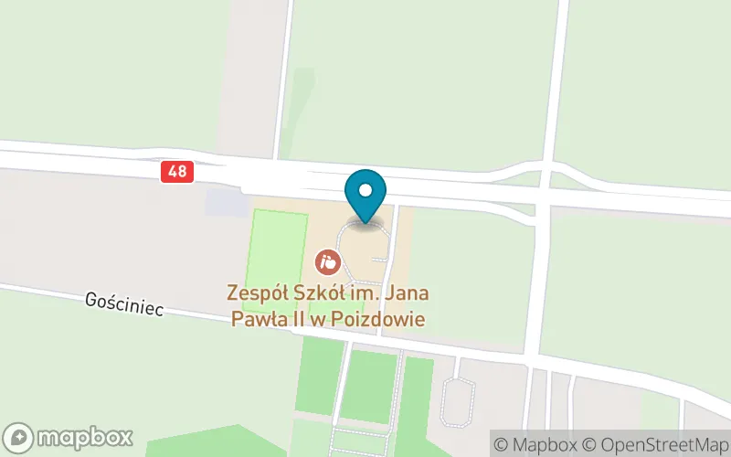 Lokalizacja: Zespół Szkół im. Jana Pawła II w Poizdowie - Szkoła Podstawowa