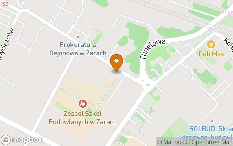 Lokalizacja: Szkoła Główna Służb Społecznych Kolegium Królewskie w Żarach