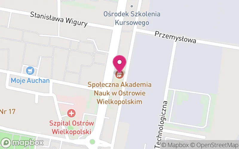 Lokalizacja: Społeczna Akademia Nauk w Ostrowie Wielkopolskim
