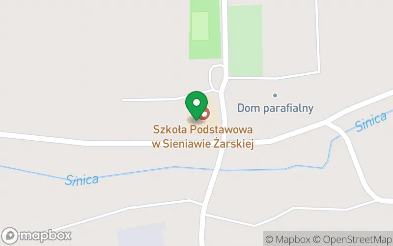 Lokalizacja: Punkt Przedszkolny przy Szkole Podstawowej w Sieniawie Żarskiej