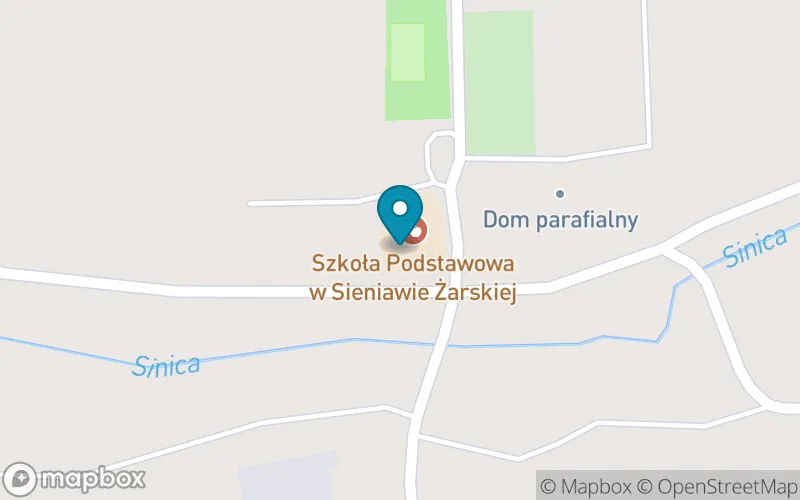 Lokalizacja: Szkoła Podstawowa w Sieniawie Żarskiej
