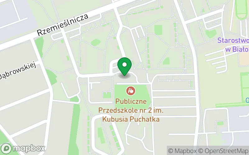 Lokalizacja: Publiczne Przedszkole nr 2 im. Kubusia Puchatka w Białobrzegach