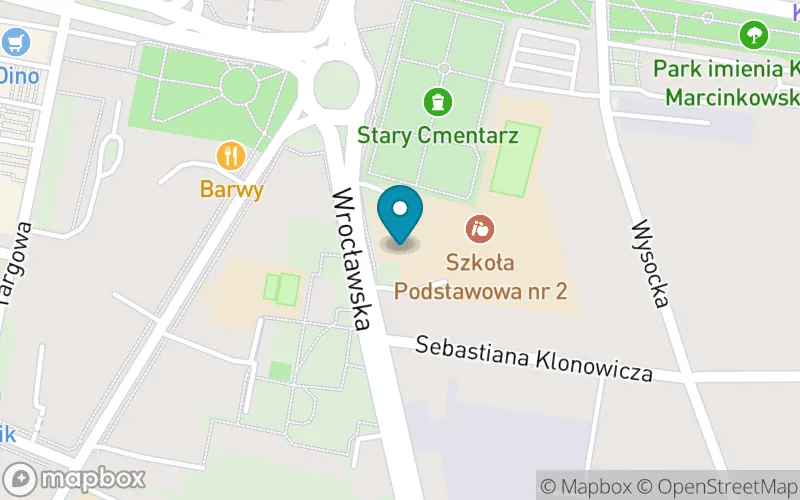 Lokalizacja: Szkoła Podstawowa nr 2 im. Ewarysta Estkowskiego w Ostrowie Wielkopolskim