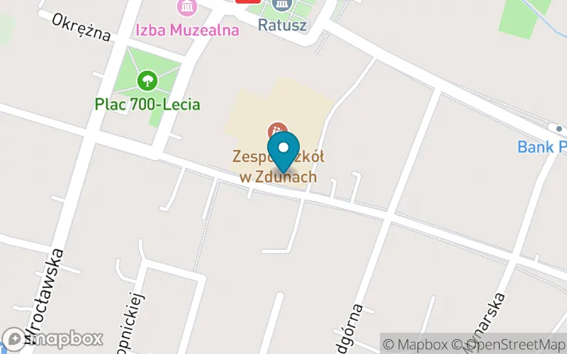 Lokalizacja: Szkoła Podstawowa w Zdunach