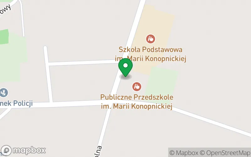 Lokalizacja: Publiczne Przedszkole im. Marii Konopnickiej w Godzieszach Wielkich