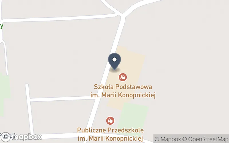 Lokalizacja: Zespół Szkół nr 1 w Godzieszach Wielkich