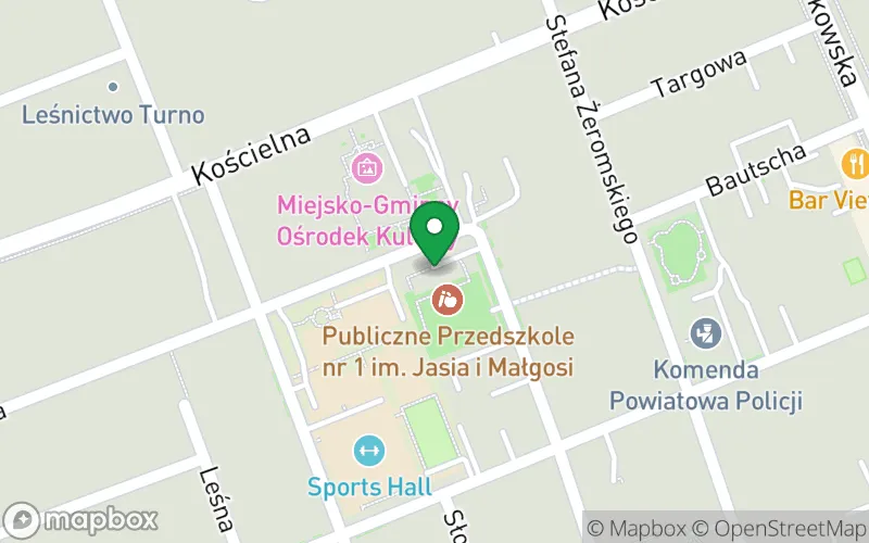 Lokalizacja: Publiczne Przedszkole nr 1 im. Jasia i Małgosi w Białobrzegach