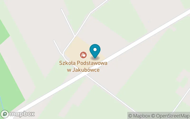 Lokalizacja: Szkoła Podstawowa w Jakubówce
