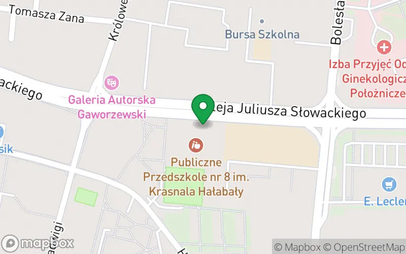 Lokalizacja: Przedszkole nr 8 Krasnal Hałabała w Ostrowie Wielkopolskim