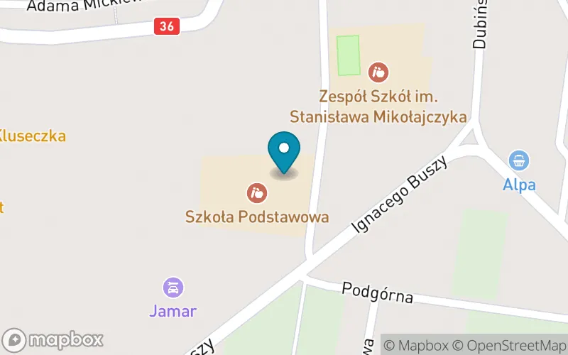 Lokalizacja: Szkoła Podstawowa im. Marii Konopnickiej w Miejskiej Górce
