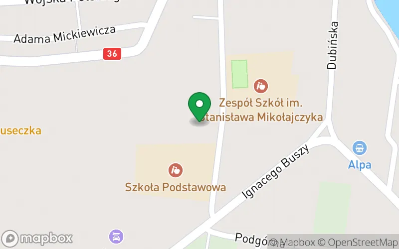 Lokalizacja: Przedszkole w Miejskiej Górce