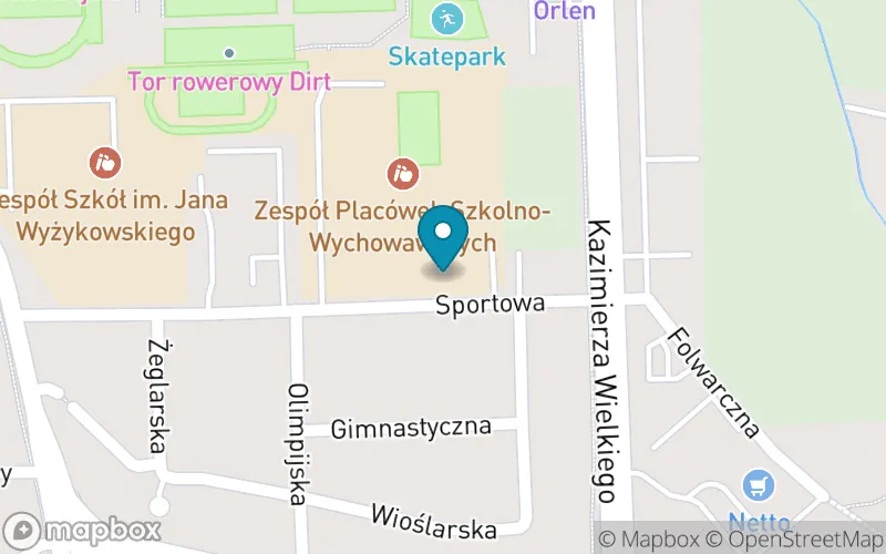 Lokalizacja: Szkoła Specjalna Przysposabiająca do Pracy