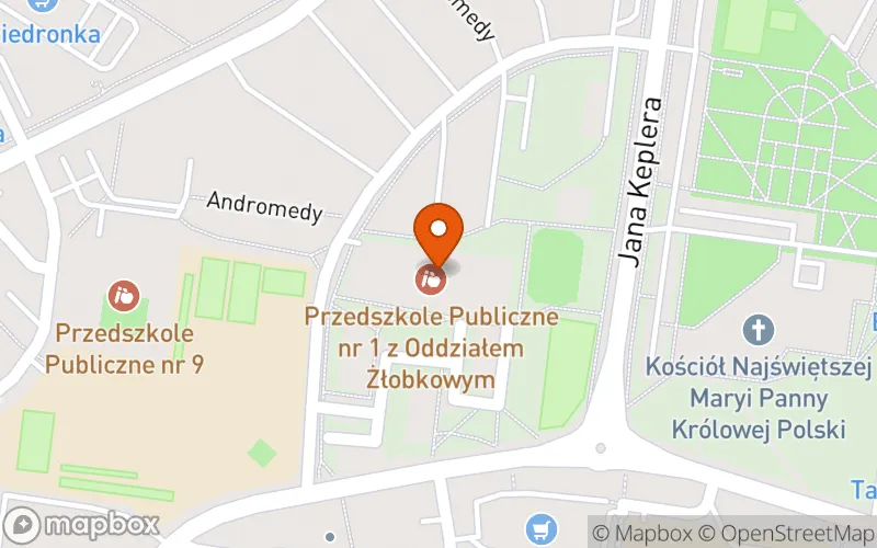 Lokalizacja: Żłobek Miejski nr 1 w Głogowie
