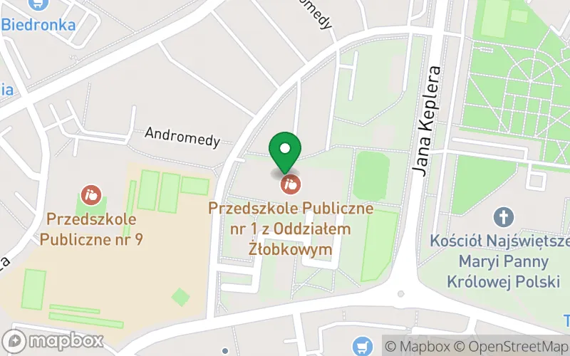 Lokalizacja: Przedszkole Publiczne nr 1 w Głogowie