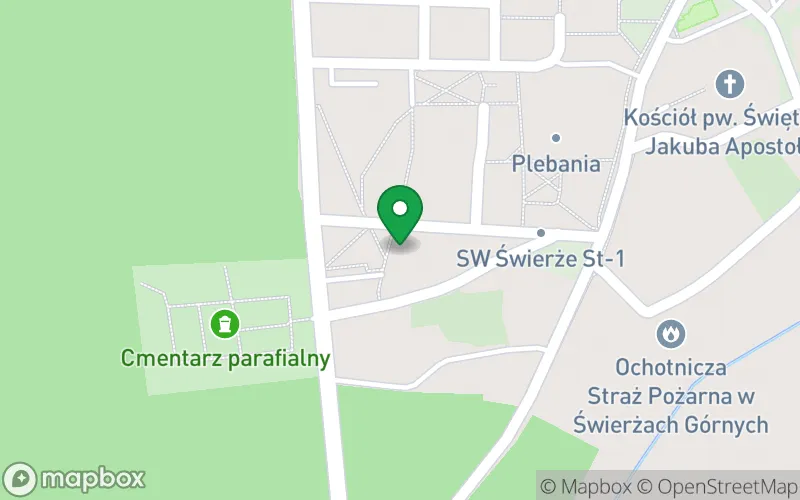 Lokalizacja: Publiczne Przedszkole nr 6 w Świerżach Górnych