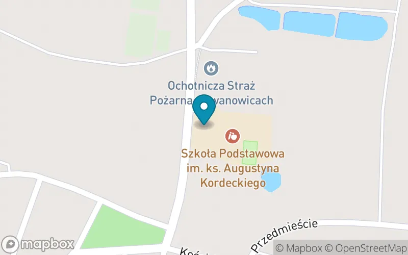 Lokalizacja: Szkoła Podstawowa im. Ks. Augustyna Kordeckiego w Iwanowicach