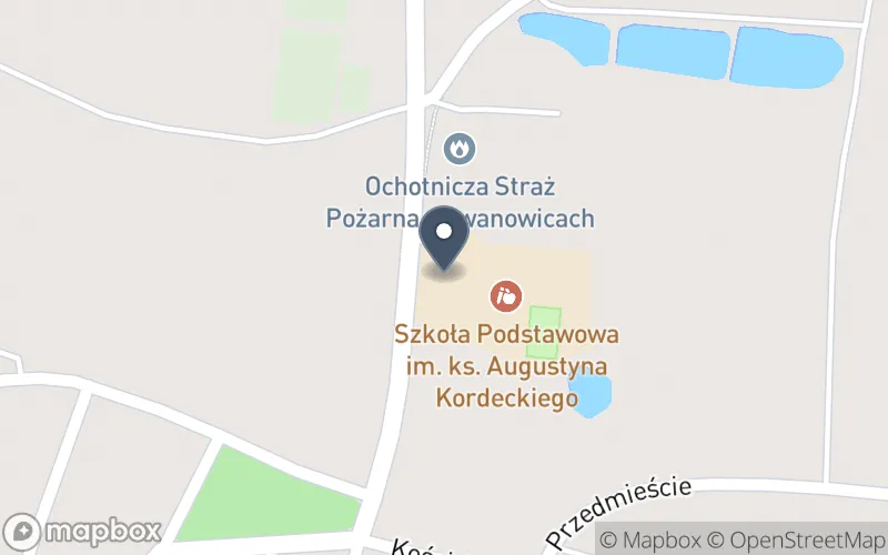 Lokalizacja: Zespół Szkół w Iwanowicach