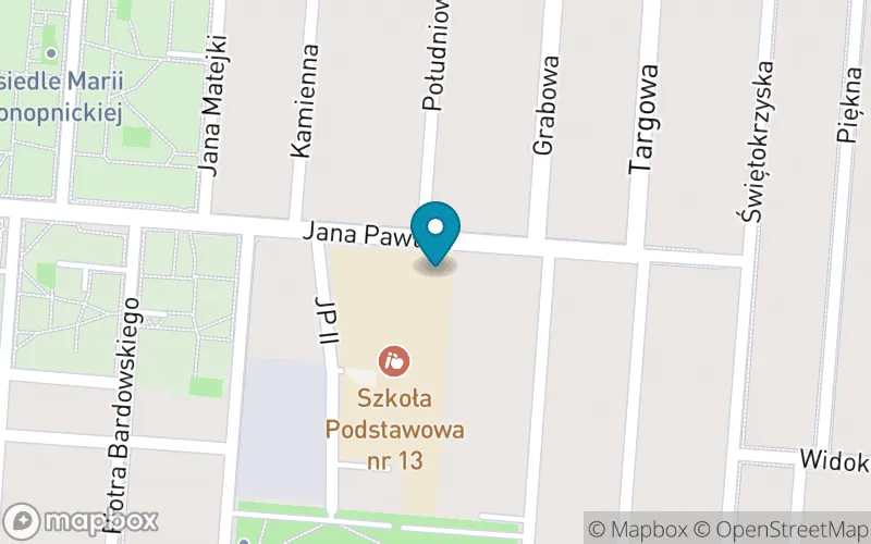 Lokalizacja: Szkoła Podstawowa nr 13 im. Stefanii Sempołowskiej