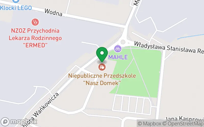 Lokalizacja: Przedszkole Niepubliczne z Oddziałem Terapeutycznym "Nasz Domek"
