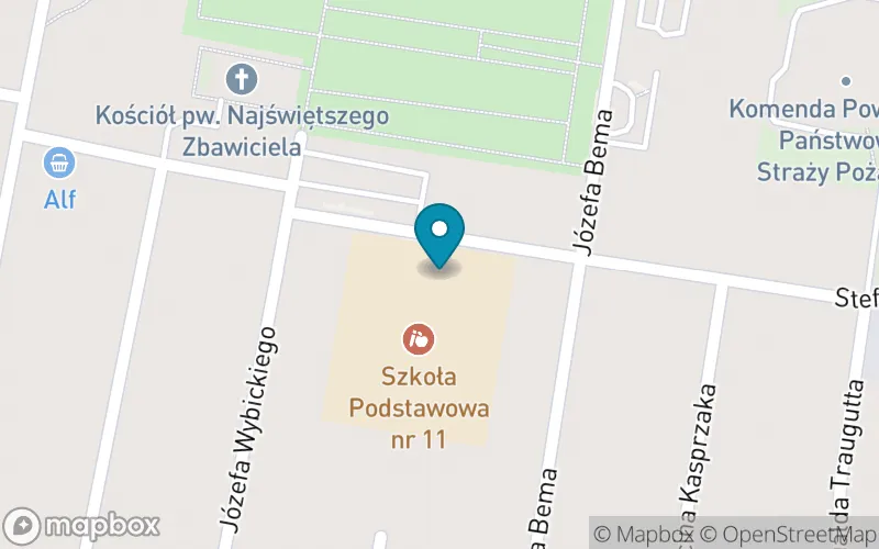 Lokalizacja: Szkoła Podstawowa nr 11 im. "Mirosława Ferica" w Ostrowie Wielkopolskim