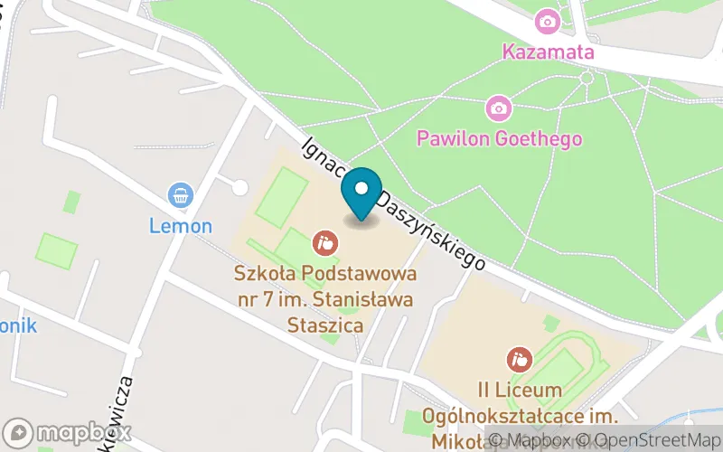Lokalizacja: Szkoła Podstawowa nr 7 im. Stanisława Staszica w Głogowie