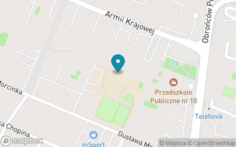 Lokalizacja: Szkoła Podstawowa nr 8 z Oddziałami Integracyjnymi im. Jana z Głogowa w Głogowie