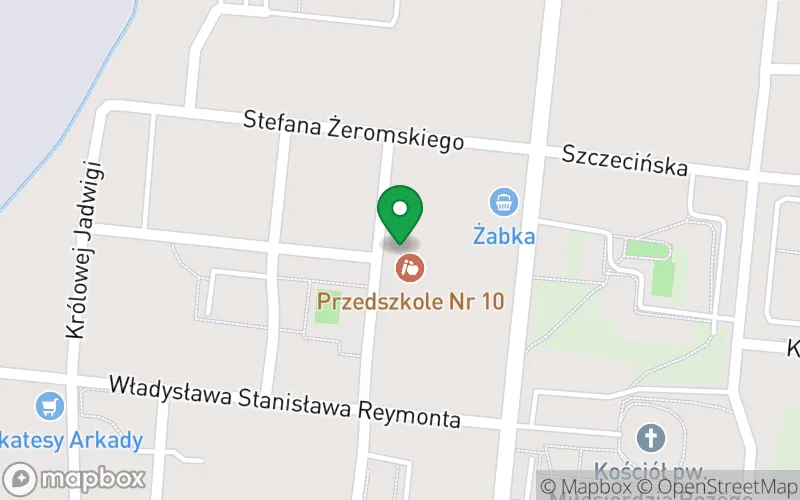Lokalizacja: Przedszkole nr 10 Kubuś Puchatek w Ostrowie Wielkopolskim