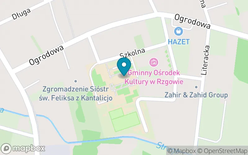 Lokalizacja: Szkoła Podstawowa im. Jana Długosza w Rzgowie