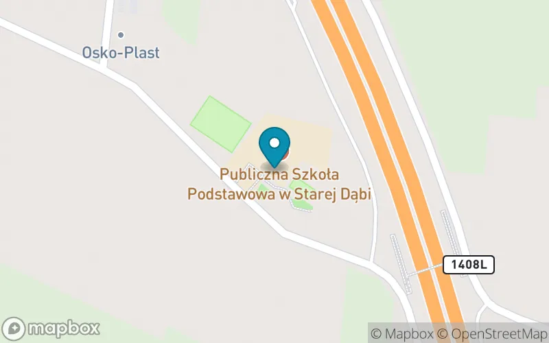 Lokalizacja: Publiczna Szkoła Podstawowa w Starej Dąbi