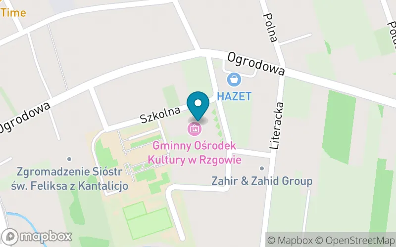Lokalizacja: Niepubliczna Szkoła Muzyczna i St. w Rzgowie