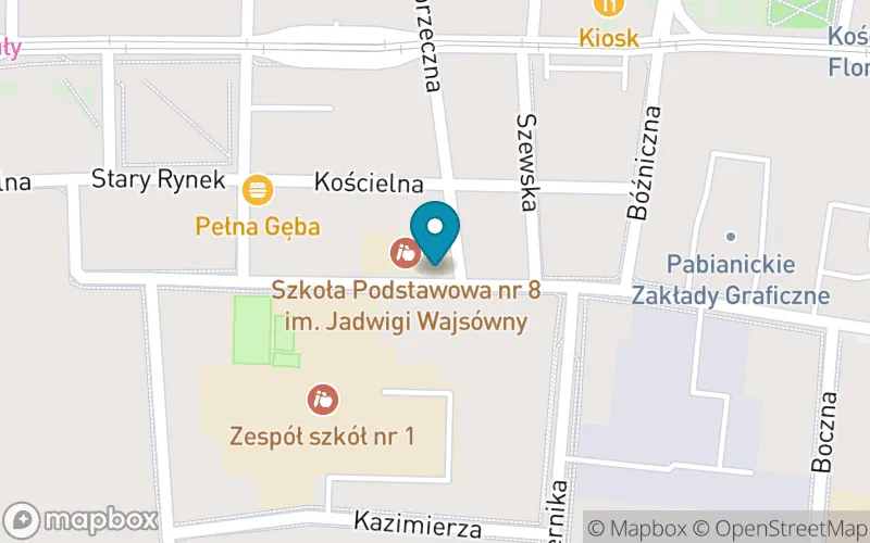 Lokalizacja: Szkoła Podstawowa nr 8 z Oddziałami Integracyjnymi im. Jadwigi Wajsówny
