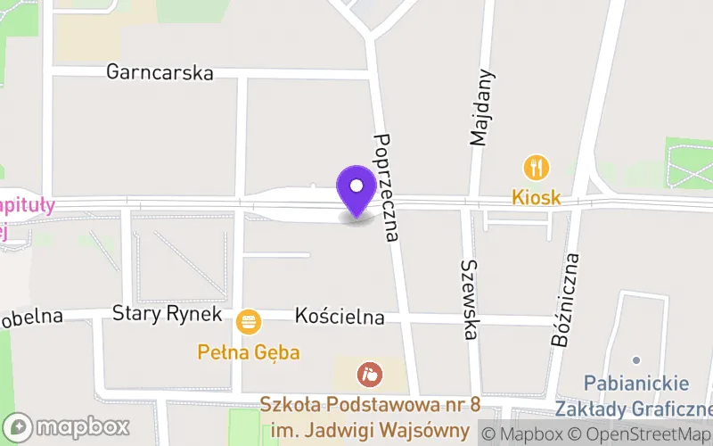 Lokalizacja: Branżowa Szkoła II Stopnia w Pabianicach