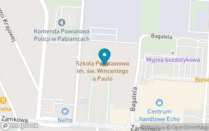 Lokalizacja: Szkoła Podstawowa Im.św. Wincentego A Paulo
