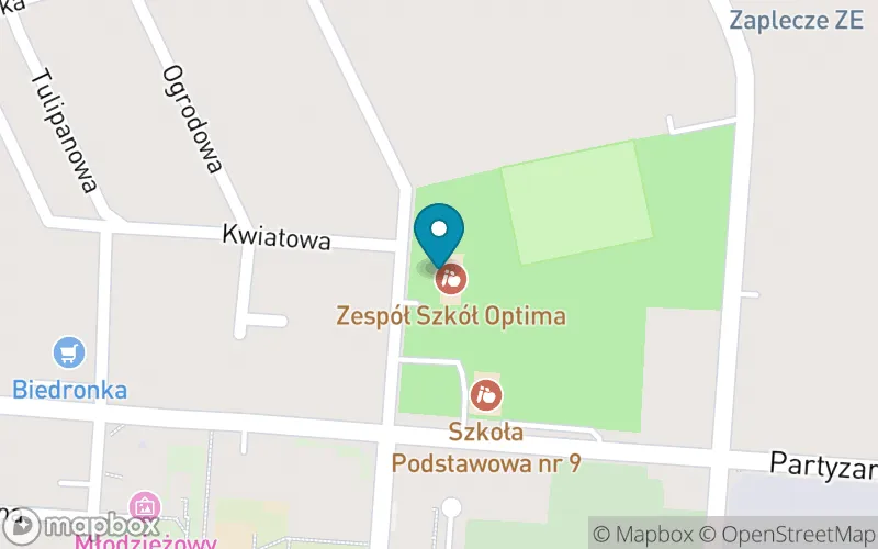 Lokalizacja: Szkoła Podstawowa "Optima"