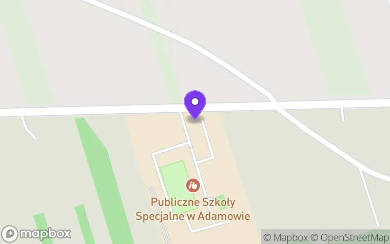 Lokalizacja: Publiczna Branżowa Szkoła Specjalna I Stopnia w Adamowie
