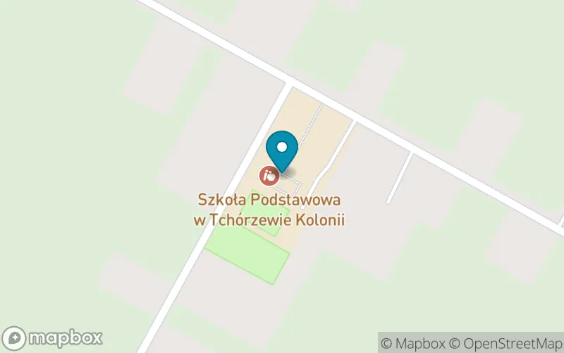 Lokalizacja: Szkoła Podstawowa w Tchórzewie Kolonii