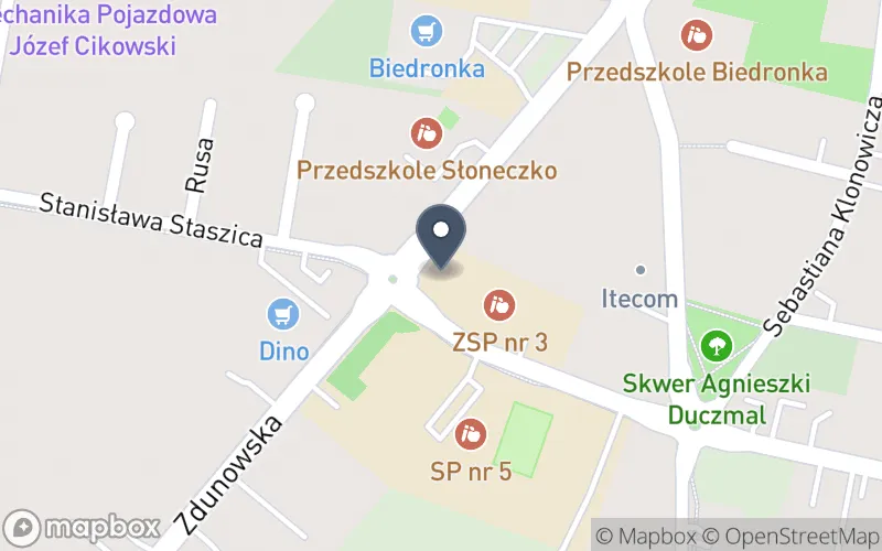 Lokalizacja: Zespół Szkół Ponadpodstawowych nr 3 im. Jana Pawła II w Krotoszynie