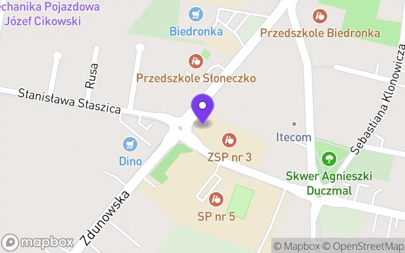 Lokalizacja: Technikum nr 3 im. Jana Pawła II w Krotoszynie
