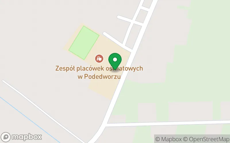 Lokalizacja: Zespół Placówek Oświatowych w Podedwórzu - Przedszkole Samorządowe