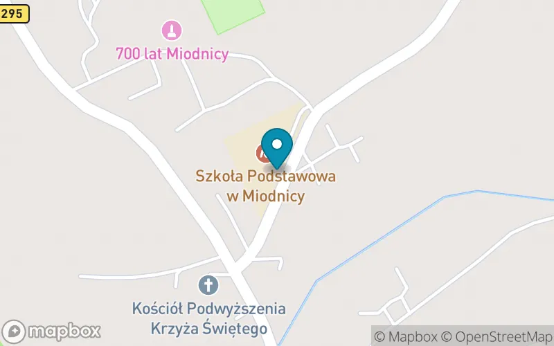 Lokalizacja: Szkoła Podstawowa im. Św. Jana Pawła II w Miodnicy