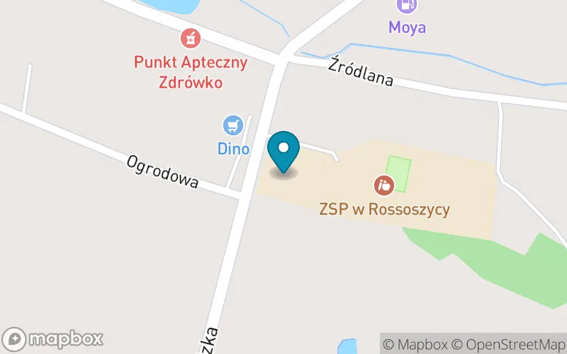 Lokalizacja: Szkoła Podstawowa im. Władysława Łokietka w Rossoszycy