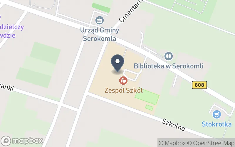 Lokalizacja: Zespół Szkół w Serokomli